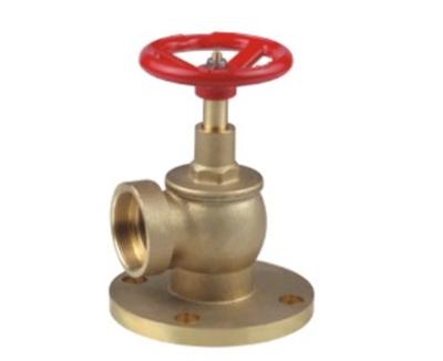 China Right angle Valve with flange for sale