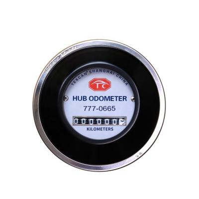 China 110mm Diameter Steel Hubodometer for TEXCAN MILE 777-0665 Truck Trailer Installation for sale