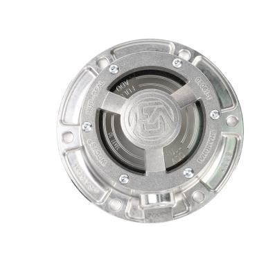 China Anhänger Lkw Vorderachse Hubcap Aluminium Öl Fett Hubcap mit hellen Oberfläche zu verkaufen