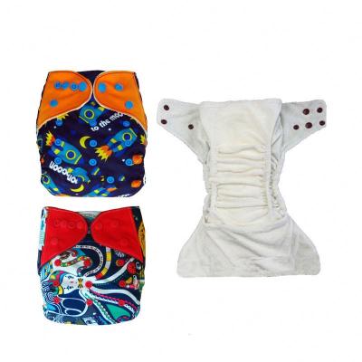 China Most Popular Safety Baby Printing PSF009 Double Gusset Cloth Diaper Inserts, Double Cloth Diaper Gusset for sale