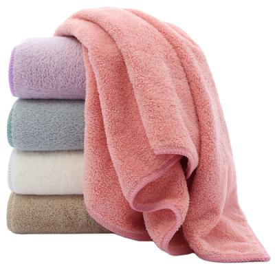 China Custom Color Microfiber Super Absorbent Quick Dry Towel QUICK DRY With Bag for sale