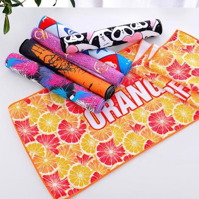 China Wholesale Customized QUICK DRY Camping Travel Towels Quick Drying Lightweight Micro Fiber Cloth Dropshipping for sale