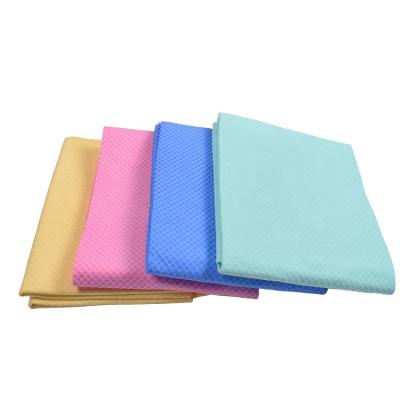 China Customized super large size QUICK DRY microfiber absorbent and color hair towel for sale