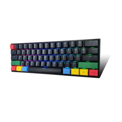 China HOT Selling Anti-Ghosting OEM/ODM USB Type C Port RGB 60% Wireless Keyboard GM862 VS Keyboards RK61 Mechanical Gaming Keyboard for sale