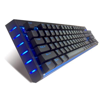 China Anti-ghosting E Sports Gaming Racing Led Most Beautiful Mechanical Keyboard USB Wired Gaming for sale