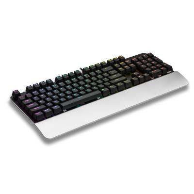 China USB Light Keyboard Wrist Rest Ghosting Wired Computer Mechanical Keyboard For Andriod/Windows/IOS for sale