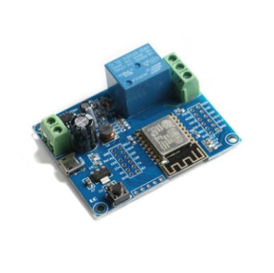 China Standard single development board ESP-12F power supply module DC5-80V relay circuit ESP8266 WIFI secondary development for sale