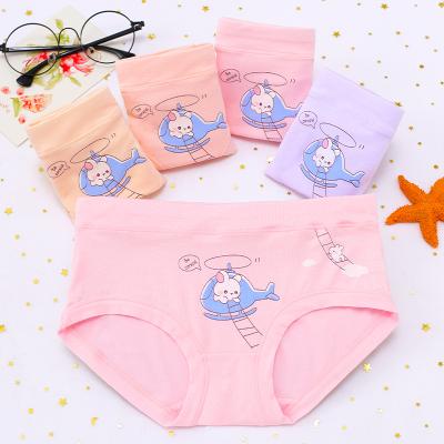 China Best Quality Breathable 5 Pieces of Breathable Comfortable Underwear Girls Kids Panties for sale