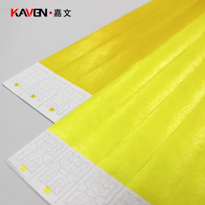 China Wholesale Price Waterproof One Time Printable Wristbands Custom Tyvek Dupont Wristbands Waterproof Wristbands for sale