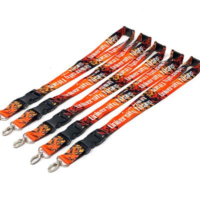 China Fashionable Colorful Logo Printed Lanyard Mobile Phone Lanyard ID Card Badge Holder for sale