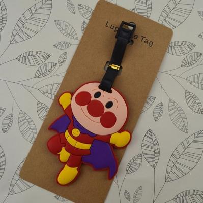 China Custom 3D Rubber Luggage Tags/rubber tags, silicone pvc luggage tag for sale