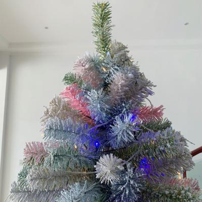 China Christmas Deoration Nuevo New Color Christmas Tree Mini PVC Pe Pet Led Mini Navidad Arboles Gift Ornaments Decoration for sale