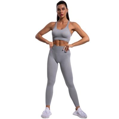 China 2022 Sports Seamless High Butt Women Gym Fitness Waist Gaiters Breathable Lifting Pants CRAC! crack! for sale