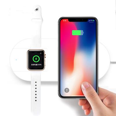 China UniversalÂ   Double 10W fast wireless charger two in one low temperature double charging fast wireless charging for sale