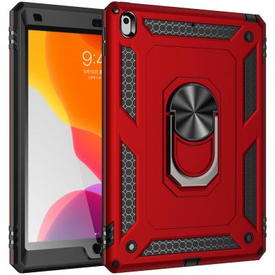 China Shockproof For I Pad 12.9 Pro Ring Holder Shockproof Case Sergeant Anti-drop For i 10.2 Pad Case for sale