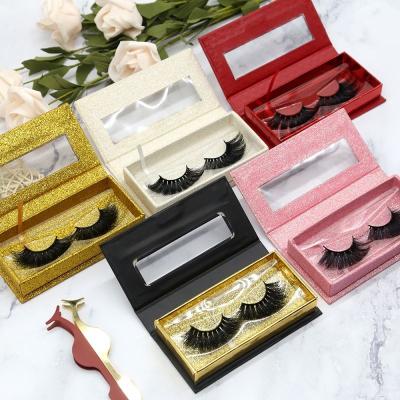 China Vendor Wholesale Real 25mm Natural Mink Eyelashes 3d Mink Eyelashes Lashes Custom Packaging Case Mink Eyelashes for sale