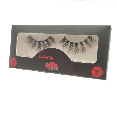 China 25-30 Times Cruelty Free Natural Silk Eyelashes 3D Strip 10pairs Soft Thin Silk Eyelash Vendor for sale