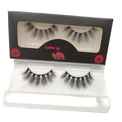 China 25-30 Times Eyelash Supplies Create Your Own Brand Handmade Silk 3d Eyelashes 3d Silk Eyelashes for sale