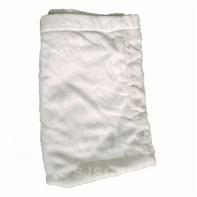 China All-purpose cutting hotel white luxury cotton towels cutting hotel towel wiping rags Terry Cloth Rags for sale