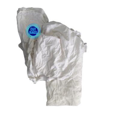 Китай Cut 100% reused 4 lb 10kg 25kg White Rags Recycled Mixed Color Knit Cleaning White Cotton Rags For Oil And Gas продается