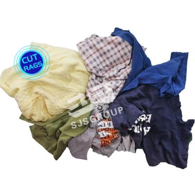 Chine Marine Cleaning 5kg/Bale 35cm a coloré le T-shirt Rags à vendre