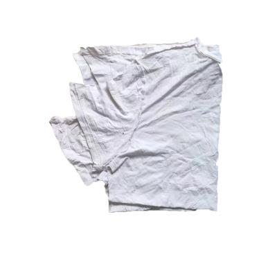 China ISO Certified 100% Cotton 40kg/Bale Tee Shirt Rags for sale