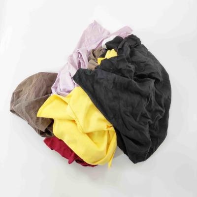 China Selbst- Reinigungs-20kg/Bag färbte T-Shirt Rags zu verkaufen