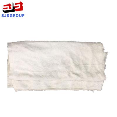 Chine coton blanc de 50kg/Bale 55cm essuyant Rags à vendre