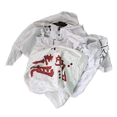 China 10Kg Packaging 30*50cm Cotton T Shirt Rags for sale