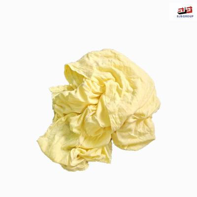 China Aufbereitete Baumwolle mischte farbiges T-Shirt Rags For Auto Cleaning zu verkaufen