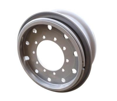 China Factory Wholesale 3PC Concave Steel Wheel Tubeless Rims Can Be Customized for sale