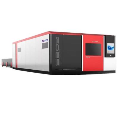 China Laser CUTTING Full Covered Carbon Steel And Stainless Steel Sheet Fiber Laser Cutting Machine for sale