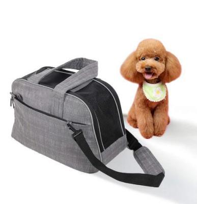 China Perfect Viable Pet Cages , Small Carriers Pet Carrier Airline Approved Pet Travel Bag for sale