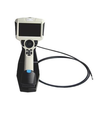 China ABS Tungsten Customized 5 Inch 360 Degree Industrial Articulating Ip67 Articulating Fiber Optic Transmission 720p Videoscope for sale