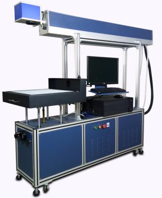 China 100W 400*400mm CO2 glass tube laser marking engraving machine for sale