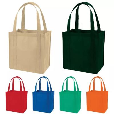 China Handled Bolsos No Tejidos Bolsas De Regalos Promocionales Tejidas, Long Handle Non Woven Bag, Bolsos No Tejidos Bolsas De Regalos Promoc for sale