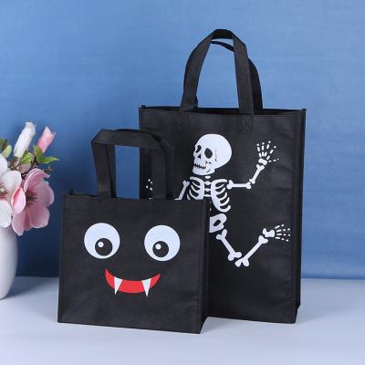 China Who respects the environment; Recyclable; Custom Logo Reusable Wholesale Eco Promotional Non Woven Non Woven Bag Logo Halloween Tote Shopping Non Woven Bag PP Bag Non Woven Bag for sale