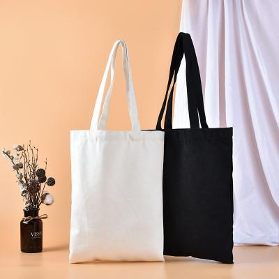 China Who respects the environment; Recyclable; Reusable Large Capacity Pocket 12oz 16oz Thick Cotton Cloth Cotton Canvas Tote Bag With Custom Printed Logo for sale