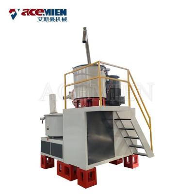 China Plastic Raw Material Powder PVC High Speed Mixer , Plastic Mixer Machine for sale