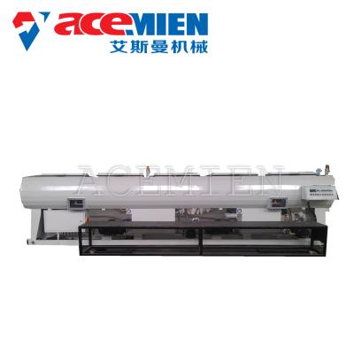 China Double Screw Plastic Pipe Extrusion Machine , PVC Pipe Extrusion Line Durable for sale