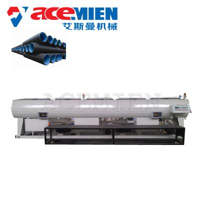 China HDPE PPR PP PE Pipe Machine , Plastic Pipe Making Machine Single Screw for sale