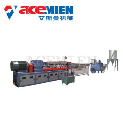 China Parallel Twin Screws Plastic Granules Making Machine ,Plastic Recycling Machine for sale