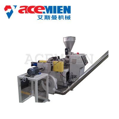 China PVC Hot Cutting Plastic Pelletizing Machine , Plastic Granules Machine for sale