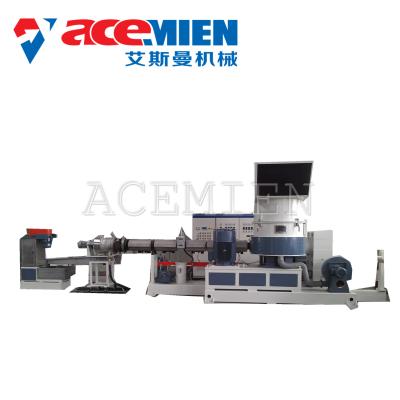 China Agglomerate Plastic Granules Making Machine Low Energy Consumption Durable for sale