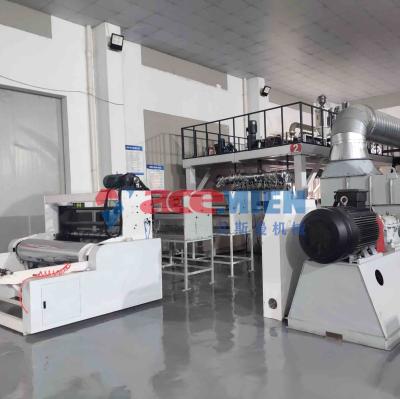 China 120gsm 1.5T/Day PP Meltblown Fabric Production Line for sale