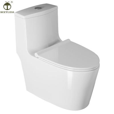 China Household type automatic operation household toilet small toilet 250/350 water-saving siphon odor proof ordinary water pumping pipe large toilet for sale