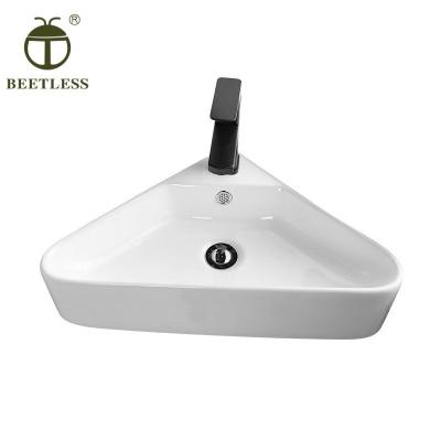 China Modern High Quality Table Top Basin For India Modern Bathroom Sanitary Use for sale