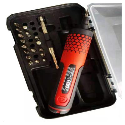 China Multifunctional Made Of China Top Quality Red Ca-03 25 In 1 Mobile Electric Screwdriver Set for sale