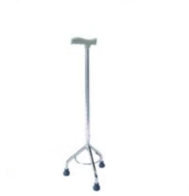 China Aluminum Alloy Adjustable Walking Cane Rehabilitation Therapy Supplies Walking Assistance Foot Assist Elderly Walking Stick Waist Rubber for sale