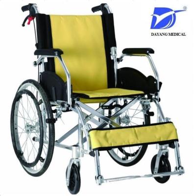 China Footrest Flip Up Aluminum Wheelchair DY01863LAJ for sale